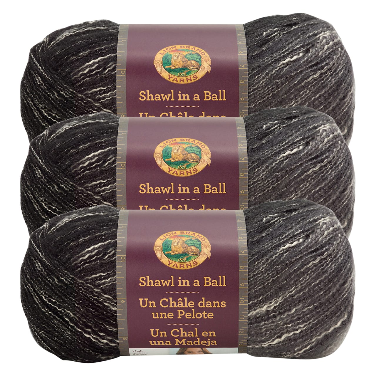3 Pack Lion Brand® Shawl in a Ball® Yarn